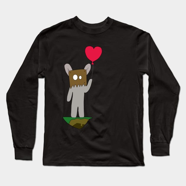 Lone Bunny Long Sleeve T-Shirt by snknjak